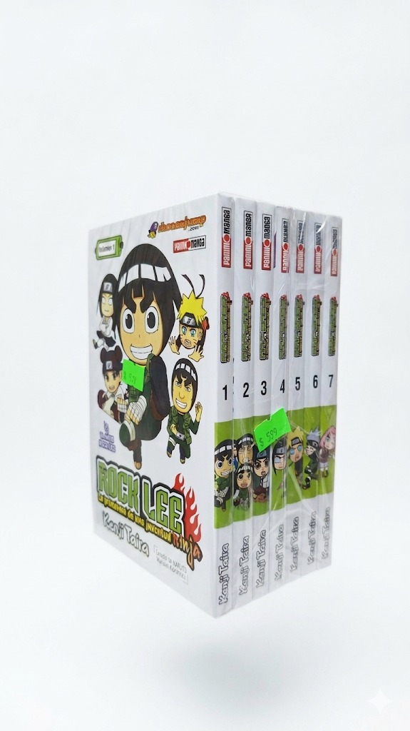 Coleccion Rock Lee: La primavera de una juventud ninja 1-7