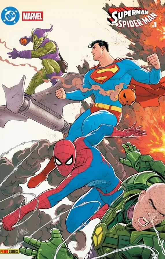 Superman Spider-Man #1 Variante 2 (Mikel Janín)