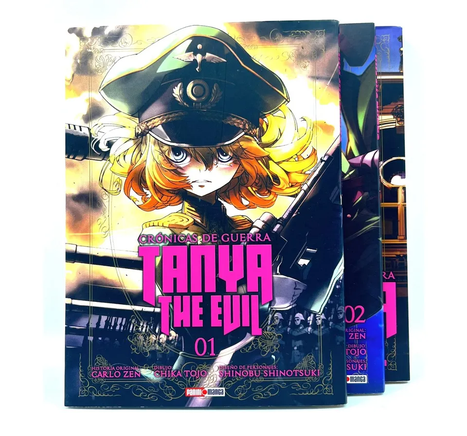 Pack Tanya the evil 1-3