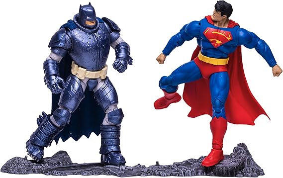 Figura DC Multiverse Superman vs. Batman (The Dark Knight Returns)