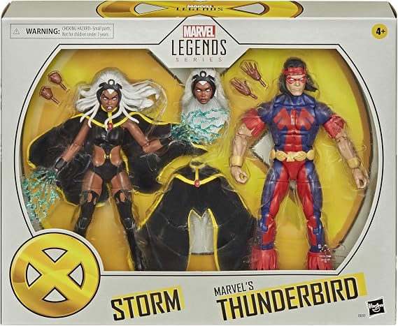 Figura Marvel X-Men Series Storm y Thunderbird