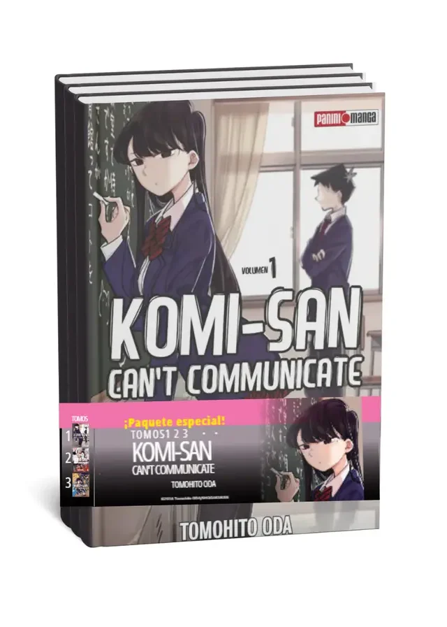 Komi Can't Communicate colección 1 al 3