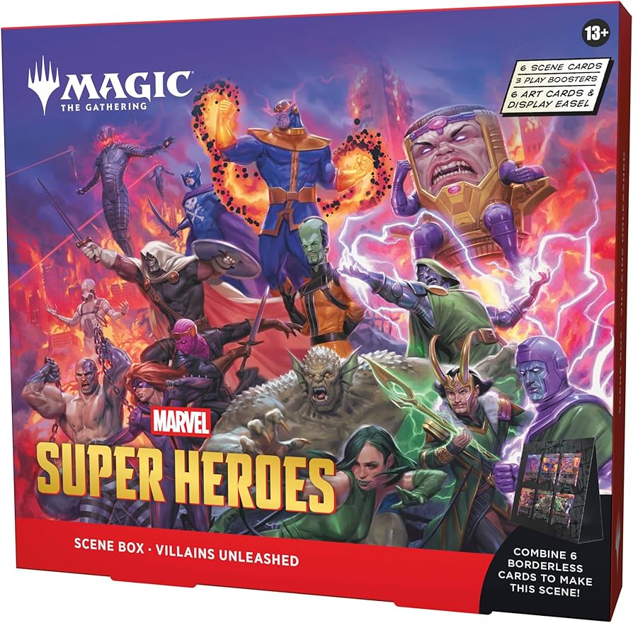 MTG Marvel Superheroes - Scene box Villians