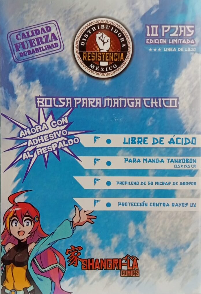 Bolsa Resistencia para Manga Chico (10 pzas) Shangri-La