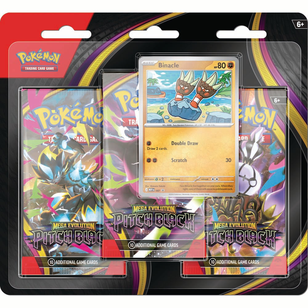 Pokémon TCG: Mega Evolution - Pitch Black: Pack Blister